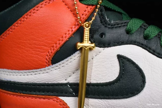 OG AV3905-138 Jordan 1 High SoleFly Popular Art 266 Miami Air Basel  0723